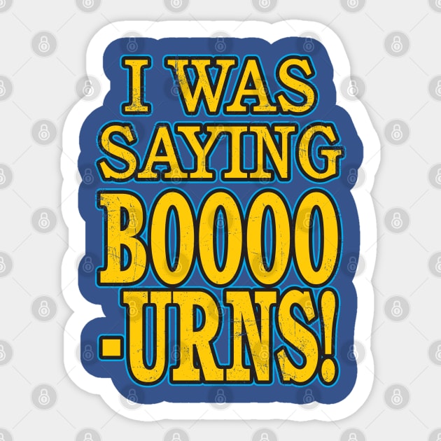 Booo-Urns! Sticker by WhatProductionsBobcaygeon